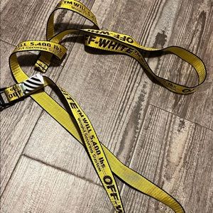 Off white belt